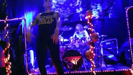 Otep taking the stage, Seattle Washington