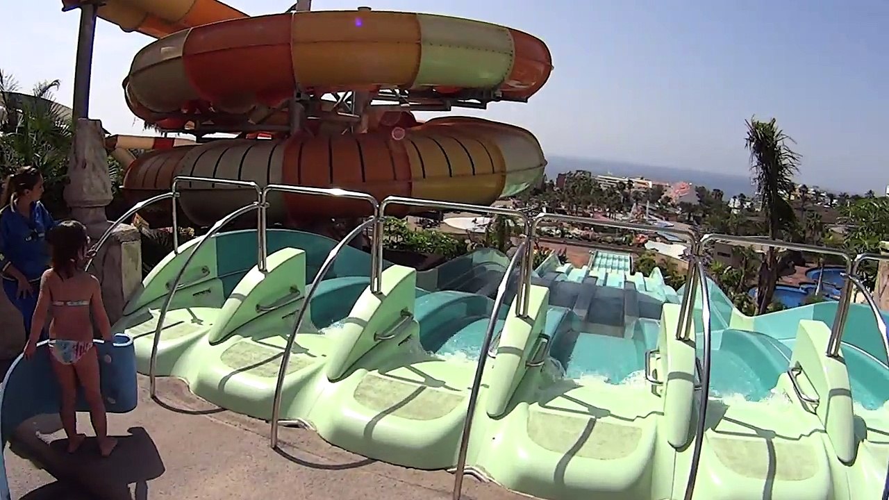 Racing Water Slide at Aqualand