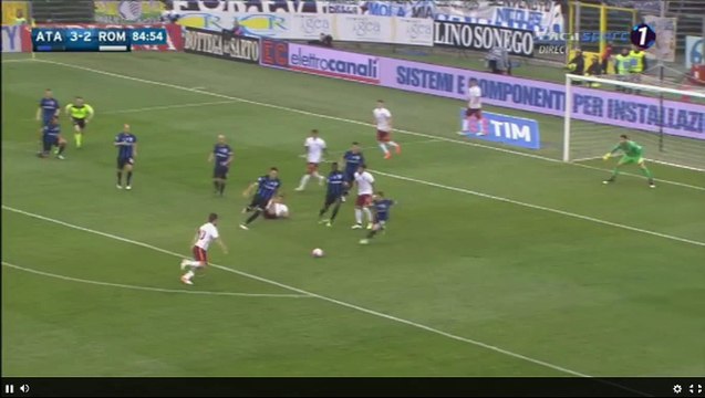 Francesco Totti Goal 3:3 - Atalanta vs AS Roma - 17.04.2016