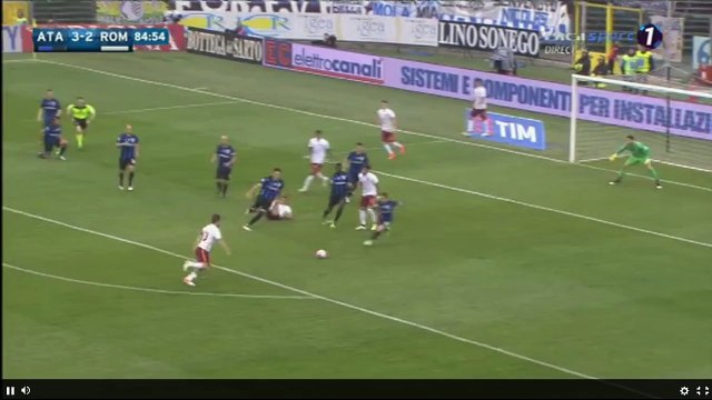 Francesco Totti Goal 3_3 - Atalanta vs AS Roma - 17.04.2016