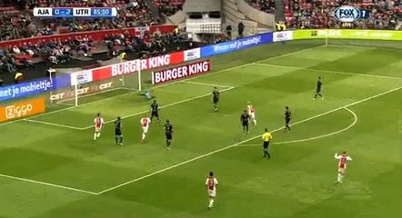 Davy Klaassen Goal HD - Ajax Amsterdam 1-2 Utrecht - 17-04-2016