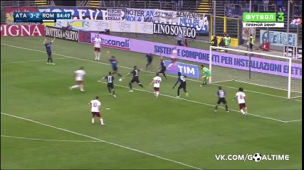 Francesco Totti Goal HD - Atalanta 3-3 AS Roma - 17-04-2016