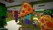 Minecraft School LITTLE LIZARD & LITTLE CARLY GET FAT!!