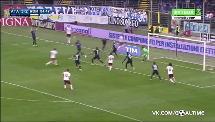 Francesco Totti Goal HD - Atalanta 3-3 AS Roma - 17-04-2016
