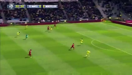 Bryan Dabo Goal - Nantes 0-1 Montpellier 17.04.2016