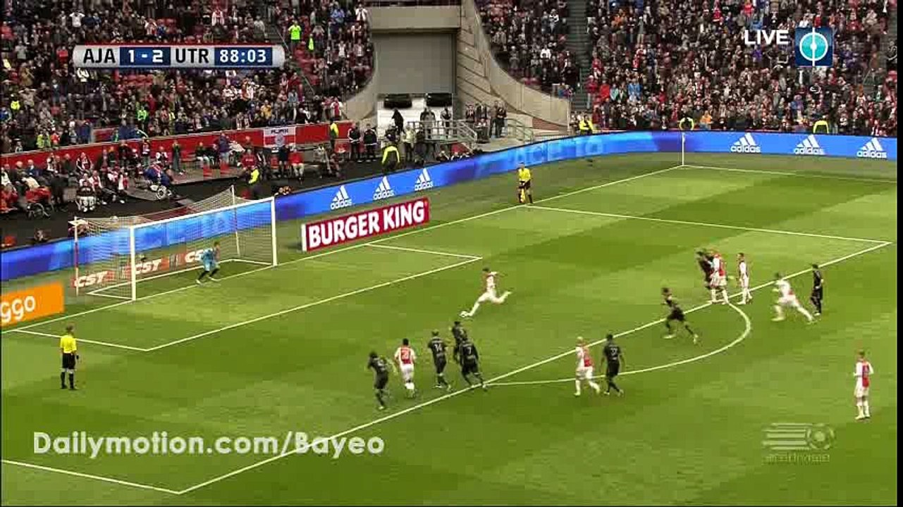 Arkadiusz Milik Goal HD - Ajax Amsterdam 2-2 Utrecht - 17-04-2016