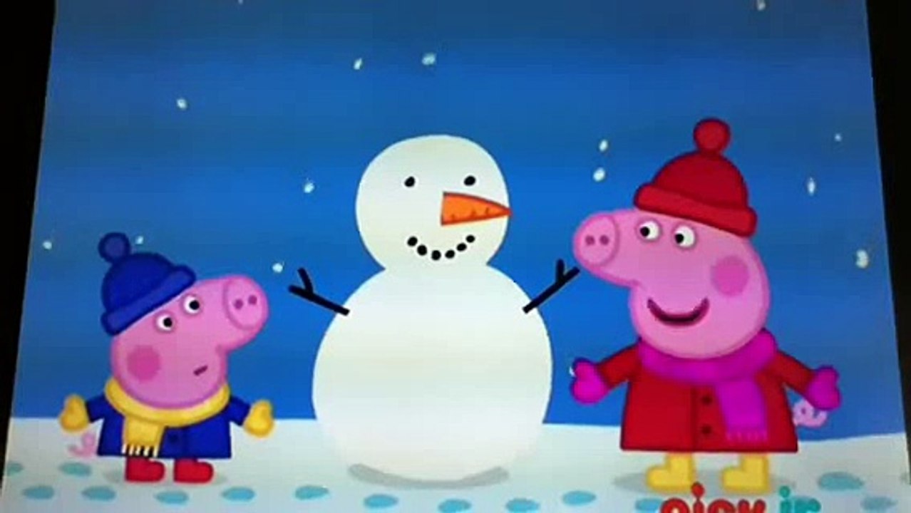 Peppapig snowman