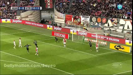 Nacer Barazite Goal HD - Ajax Amsterdam 0-1 Utrecht - 17-04-2016