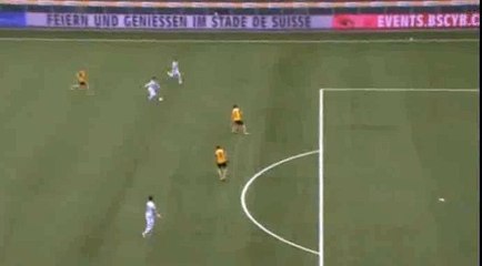 Armando Sadiku Goal - Young Boys 2-2 Vaduz - 16-04-2016