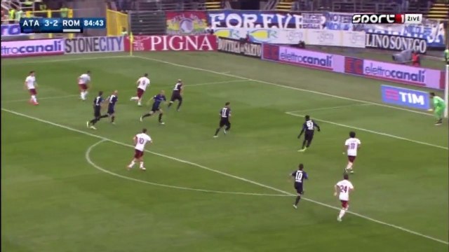 Francesco Totti 3-3 Super Goal HD - Atalanta 3-3 AS Roma 17.04.2016