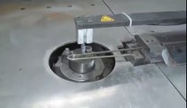 For U shape, CNC wire bending machine working video in our Tunisia customer factory