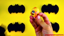 Play Doh Spiderman - Batman Play Doh LPS Toy Story Littlest Pet Shop Toy Story 3 - Surprise Eggs