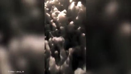 Foam fills the streets of Japan