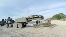 U.S. Marines Train with HIMARS Rockets