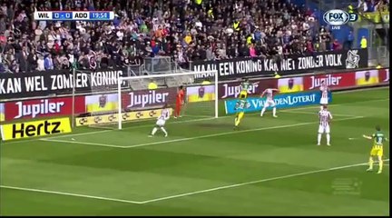 0-1 Mike Havenaar Goal - Willem II 0-1 ADO Den Haag 17.04.2016