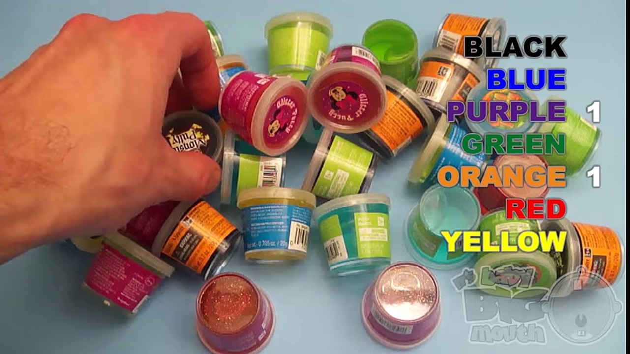 Learn Colours With Ooze and Glitter Putty Fun Learning Contest