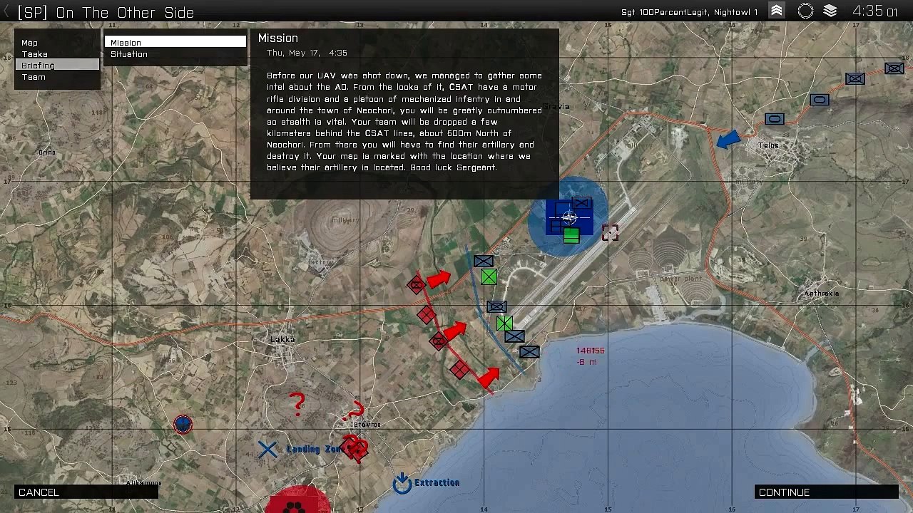 Arma 3 - On The Other Side - Single Player Mission