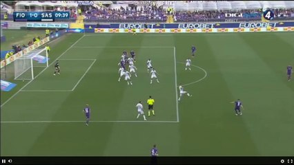 Gonzalo Rodriguez Goal - Fiorentina 1-0 Sassuolo - 17.04.2016 HD