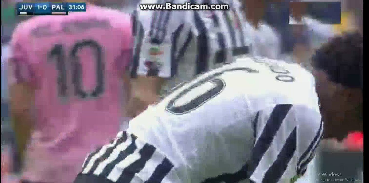 Half Time Goals - Juventus 1-0 Palermo 17-04-2016