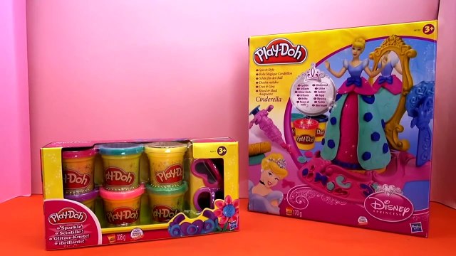 Ornements en pâte à modeler à paillettes Play Doh |Pâte à modeler à paillettes et instruct
