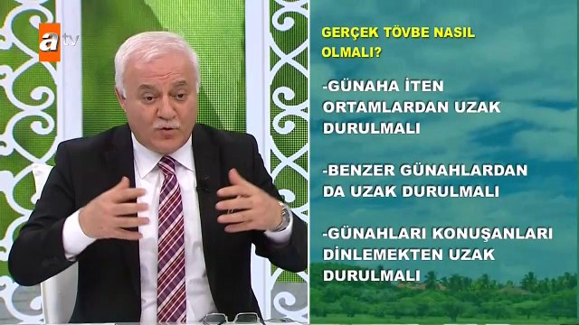 Gerçek tövbe nasıl olmalı? - Nihat Hatipoğlu ile Kuran ve Sünnet 92. Bölüm - atv