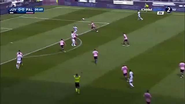 2-0 Paul Pogba goal - Juventus v. Palermo - 17.04
