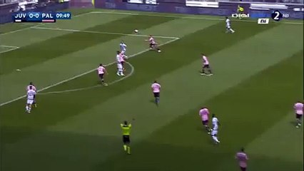 2-0 Paul Pogba goal - Juventus v. Palermo - 17.04