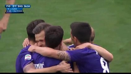 Josip Ilicic Goal - Fiorentina 2-1 Sassuolo 17.04.2016 HD