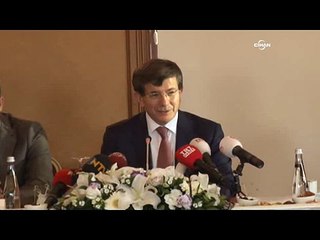 Davutoğlu: Uluslararası toplumun harekete geçmesi lazım