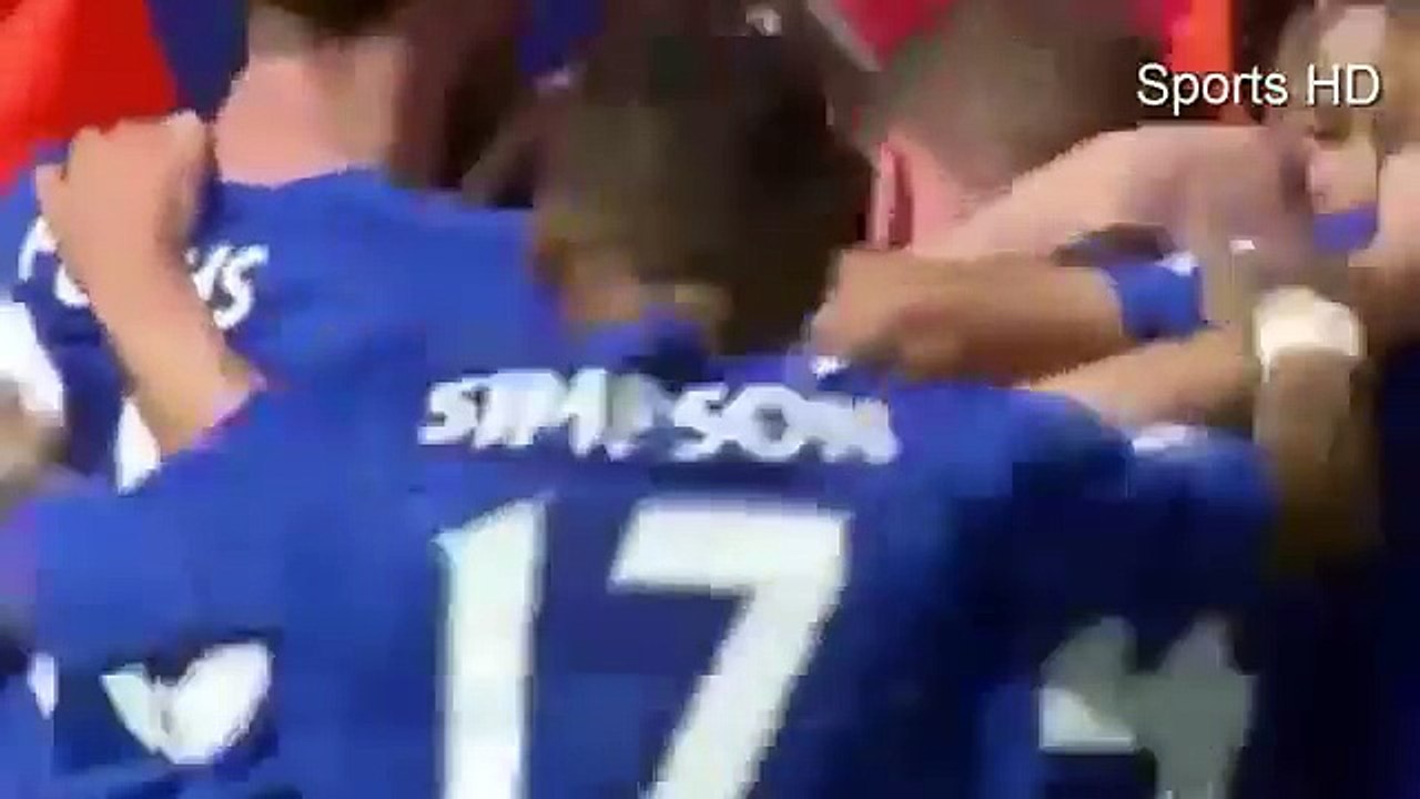 اهداف مباراة ليستر سيتي ووست هام يونايتد 2-2 الدوري الإنجليزي الممتاز  17-4-2016 HD