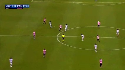 Goal Simone Padoin ~ Juventus 4-0 Palermo ~