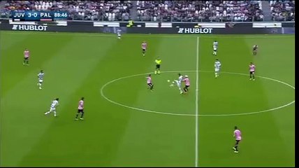 Padoin GOAL (4-0) Juventus vs Palermo 2016/04/17