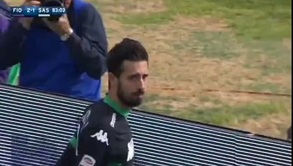 Andrea Consigli Goal - Fiorentina 3-1 Sassuolo 17.04.2016 HD