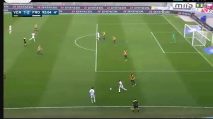 Alessandro Frara Goal - Hellas Verona 1 - 2 Frosinone 17.04.2016 HD