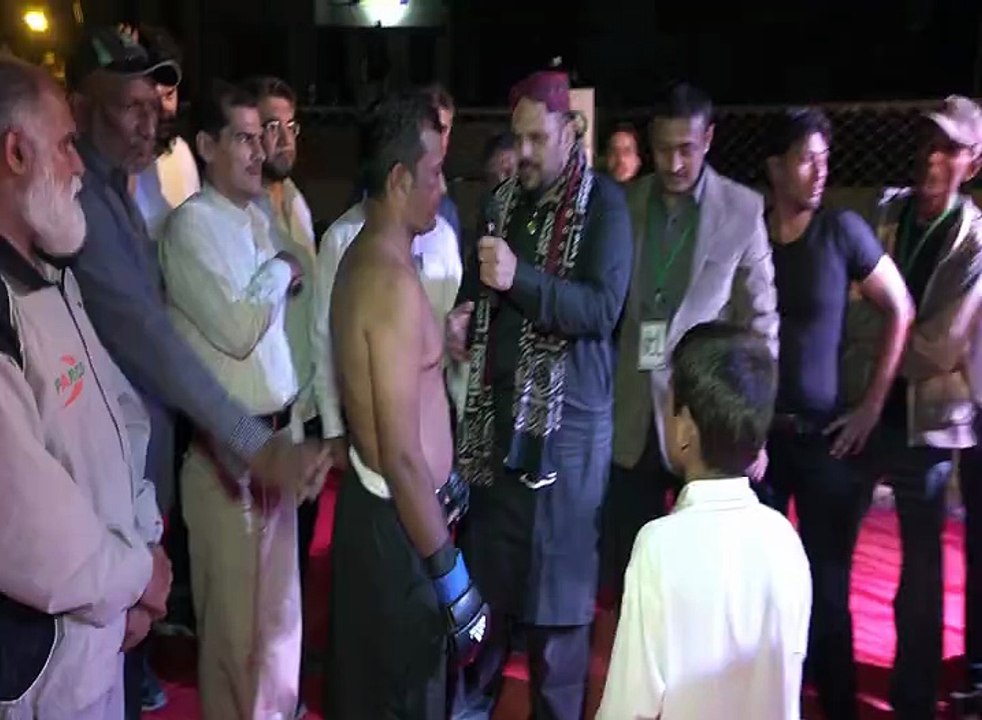 Post fight interviews of Fighters after Main event at VCL Showdown 2