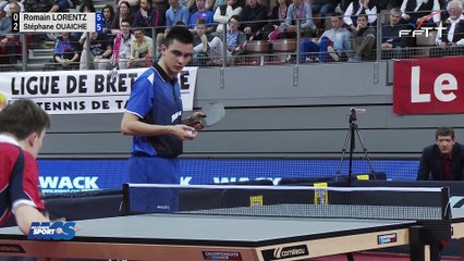 Tennis de table - Brest 2016 - Stéphane Ouaiche devient champion de France !