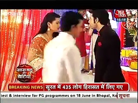 Rishi Aur Tanu Ek phir Ek Dusare Se Takraye 17th April 2016-Kasam Tere Pyaar Ki