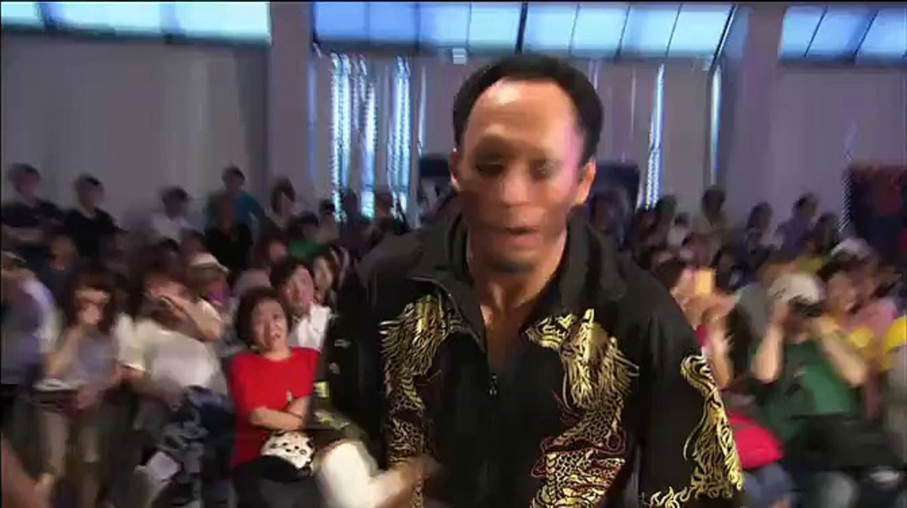 Akira Tozawa vs. Punch Tominaga vs. Super Shisa Open The Brave Gate Title - Dragon Gate Danderous Gate 2016