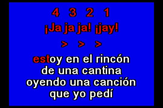 Jose Alfredo Jimenez / Tu Recuerdo Y Yo KARAOKE