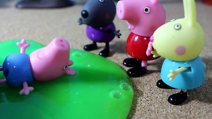 PEPPA PIG GEORGE FICA PRESO NA GOSMA ASSASSINA - PEPPA PORTUGUES BRASIL