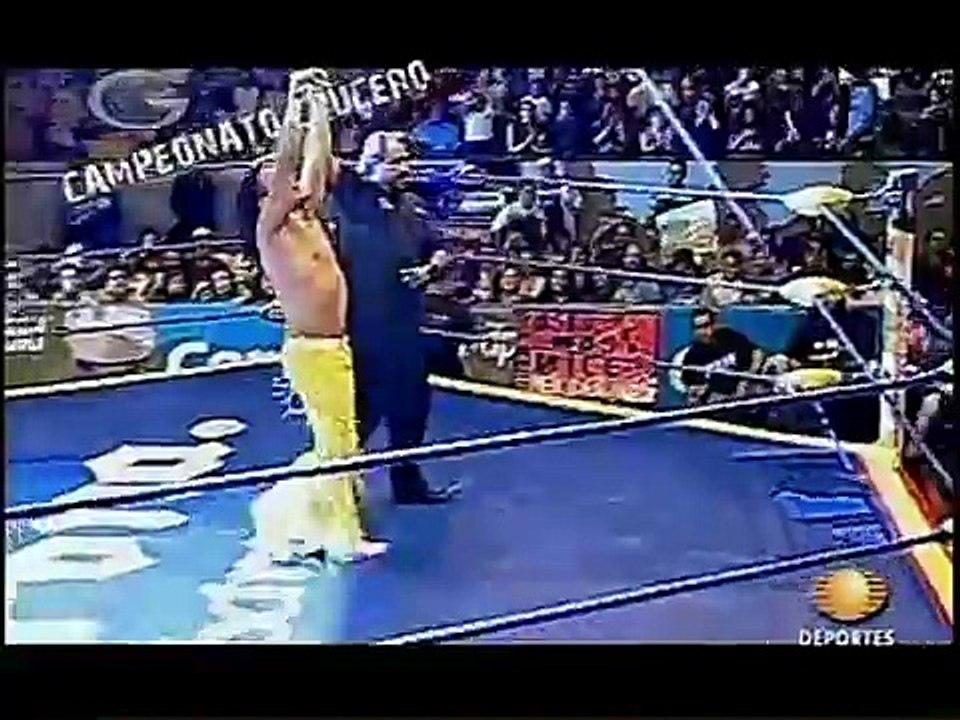 AAA-SinLimite 2009-05-25 Tlaxcala 02 Alan Stone, Crazy Boy & Extreme Tiger vs. Poder del Norte