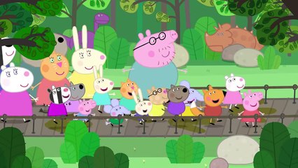 Peppa Pig   Grampy Rabbit's Dinosaur Park full episode