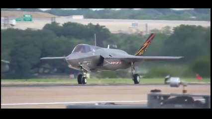 F-35 Full speed takeoff afterburner testing 2016