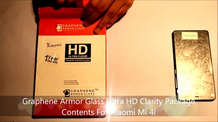 Xiaomi Mi 4i Tempered Glass Installation July 2015 By Graphene Armor Glass