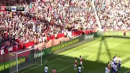 اهداف مباراة آرسنال وكريستال بالاس 1-1 الدوري الإنجليزي الممتاز 17-4-2016 HD