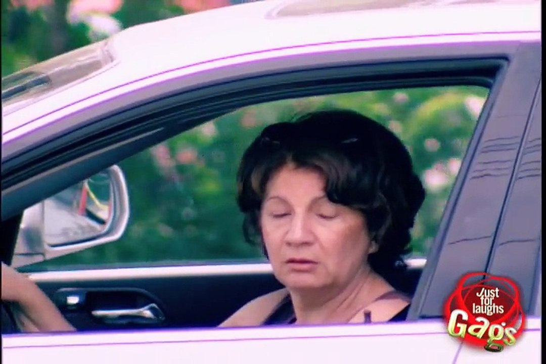 Car Patrol On Foot Gag!