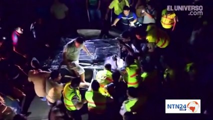 Angustiosos momentos vivieron los ecuatorianos durante el sismo