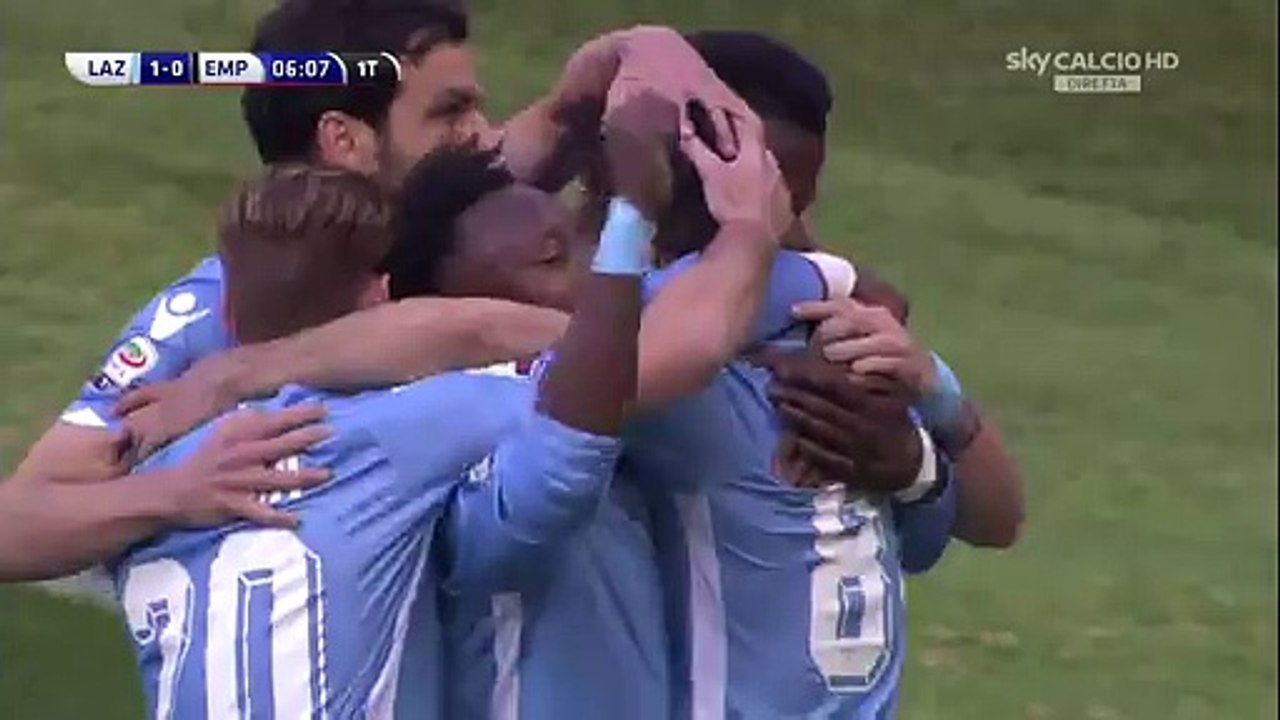 1-0 Antonio Candreva Goal HD - Lazio vs Empoli - 17.04.16