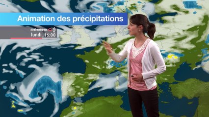 Prévisions météo pour la journée du Lundi 18 Avril