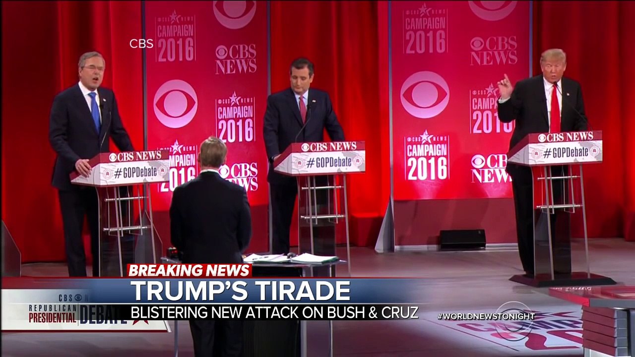 Donald Trumps Tirade